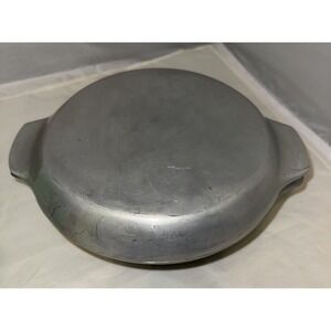 Vintage Nambe Aluminum Dutch Oven Roaster Covered Casserole Dish # 20‎ w Handles